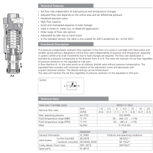Zawór VSS3-062/S, Surface treatment: A, Seals: No designati