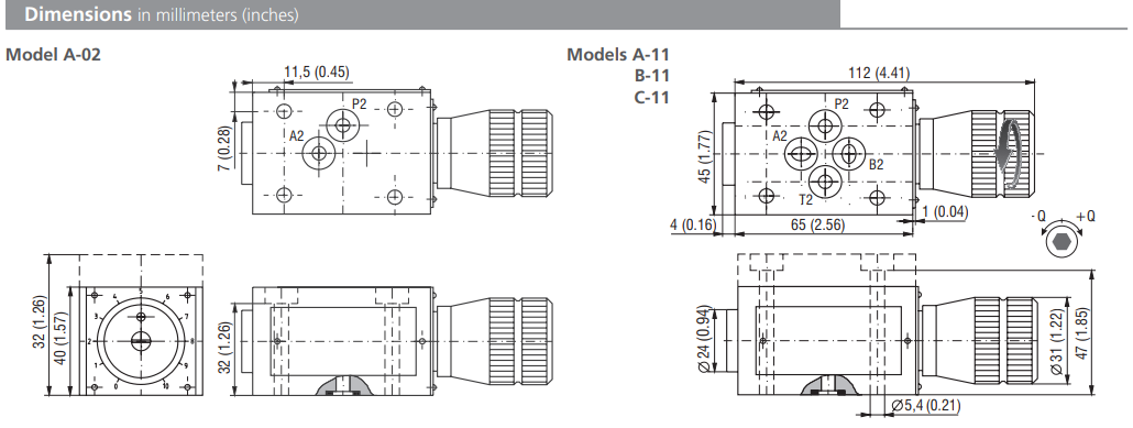 Zawór VSS1-206, Surface treatment: No designation, Seals: N