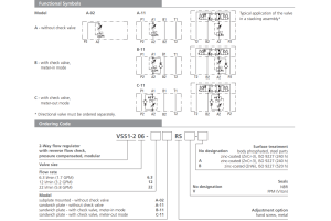 Zawór VSS1-206, Surface treatment: No designation, Seals: N