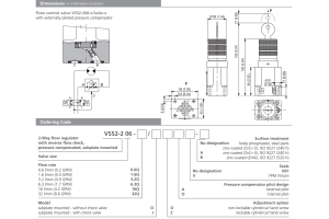 Zawór VSS2-206, Surface treatment: No designation, Seals: N