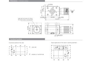 Zawór VSS1-306, Surface treatment: No designation, Seals: N