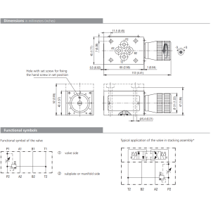 Zawór VSS1-306, Surface treatment: No designation, Seals: N