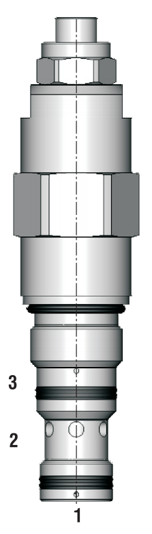 Zawór SO5A-BP3, Seals: No designation, Pressure range: 21, 