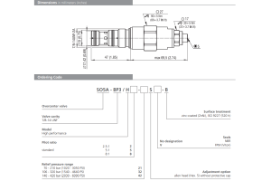 Zawór SO5A-BP3, Seals: No designation, Pressure range: 21, 