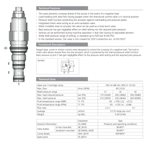 Zawór SOB5A-BP3, Seals: No designation, Pressure range: 21,