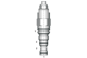 Zawór SOBD5A-BPY3, Seals: No designation, Pressure range: 2