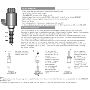 Zawór SD2P-B4, Napięcie: 12V, Surface treatment: A, Seals: