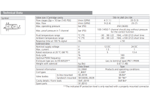 Zawór SD2P-B4, Napięcie: 12V, Surface treatment: A, Seals: