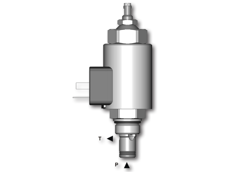 Zawór SR1P2-A2, Napięcie: 12V, Surface treatment: A, Seals: No designation, Connector: E2, Pressure range: 3