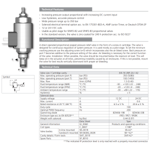 Zawór SR1P2-A2, Napięcie: 12V, Surface treatment: A, Seals