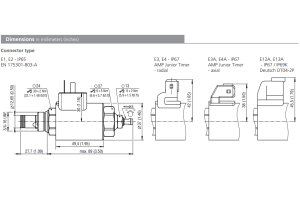 Zawór SR1P2-A2, Napięcie: 12V, Surface treatment: A, Seals
