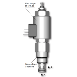Zawór SR4P2-B2, Napięcie: 12V, Surface treatment: A, Seals