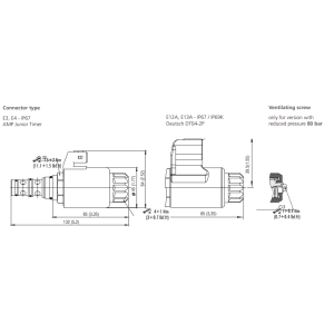 Zawór PVRM3-103, Napięcie: 12V, Surface treatment: A, Seal