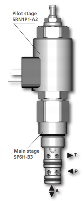 Zawór SPN4P1-B3, Napięcie: 12V, Surface treatment: A, Seal