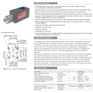 Zawór TV2-043/M, Surface treatment: No designation, Seals: 