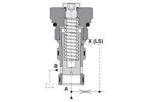 Zawór TV2-103/S, Surface treatment: A, Seals: No designatio