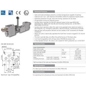 Zawór przeciwwybuchowy RPERX3-06