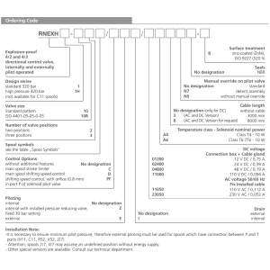 Zawór przeciwwybuchowy RNEXH1-10