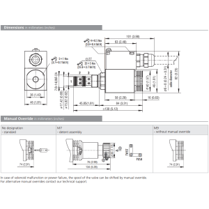 Zawór przeciwwybuchowy SD2EX-B3