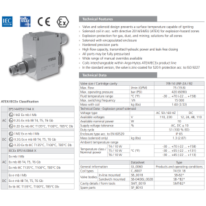 Zawór przeciwwybuchowy SD3EX-B2
