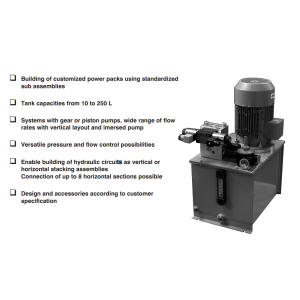 Zasilacz Hydrauliczny SA4, Objętość geometryczna: 1,20 cm