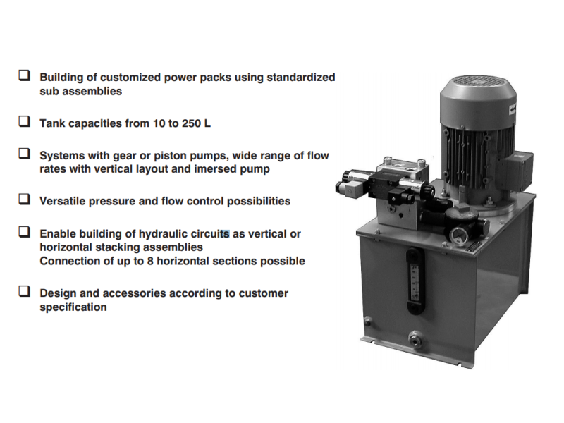 Zasilacz Hydrauliczny SA4, Objętość geometryczna: 1,20 cm