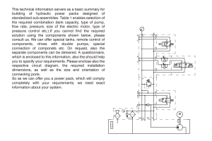 Zasilacz Hydrauliczny SA4, Objętość geometryczna: 1,20 cm