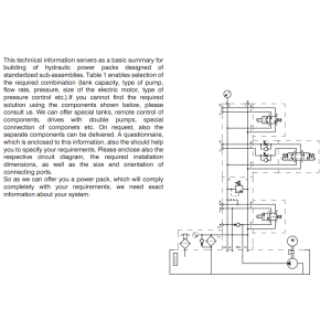 Zasilacz Hydrauliczny SA4, Objętość geometryczna: 1,20 cm