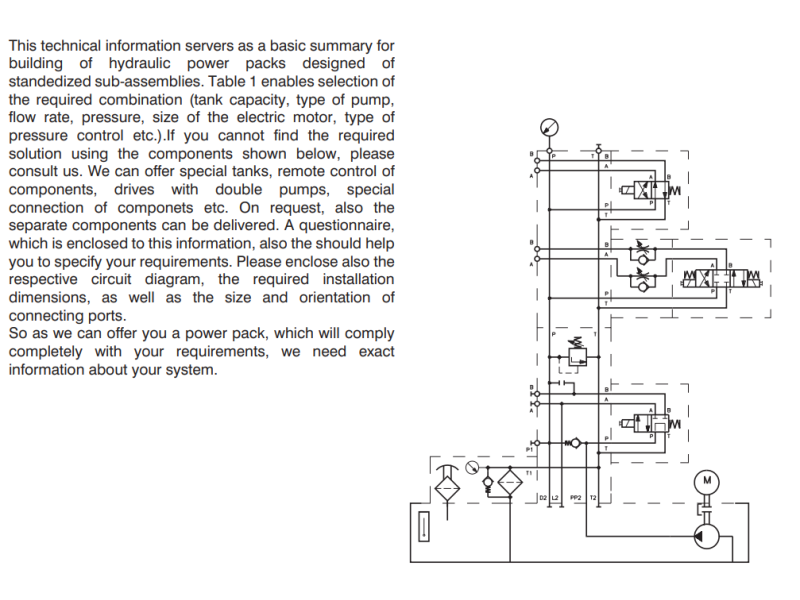 Zasilacz Hydrauliczny SA4, Objętość geometryczna: 1,20 cm