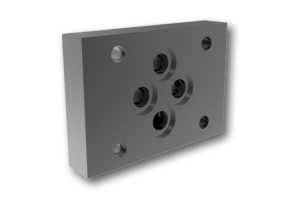 Blok zaślepiający płytowy DK1 - 04 (06, 10), Rozmiar CETO