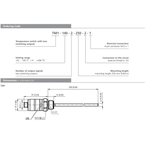 Przekaźnik ciśnienia TM1