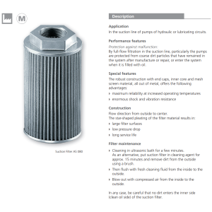 Filtr AS, Rozmiar filtra: D1-G3/4"