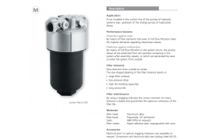 Filtr LS, Rozmiar filtra: D1-1.1/16"-12UN