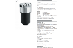 Filtr SFL, Rozmiar filtra: 1.1/16"-2UN