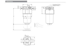 Filtr SFL, Rozmiar filtra: 1.1/16"-2UN