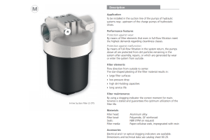 Filtr LS040 LS075, Rozmiar filtra: D2-G1.1/4"