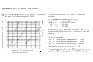 Filtr LS040 LS075, Rozmiar filtra: D2-G1.1/4"