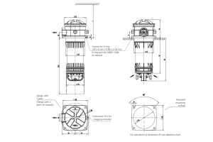 Filtr ES 075, Rozmiar filtra: D1-G1"