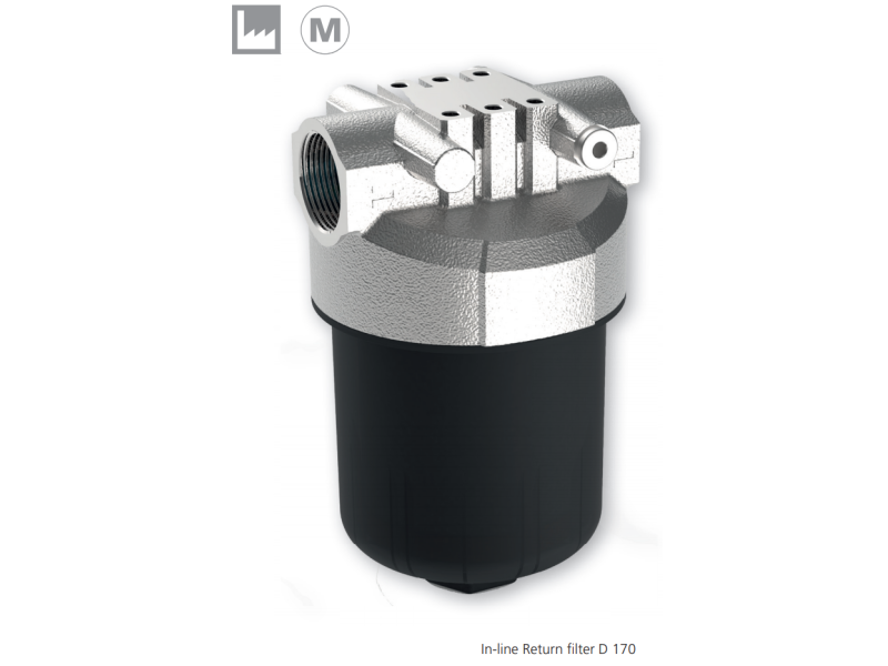 Filtr D170  D230, Rozmiar filtra: D2-G1.1/4"