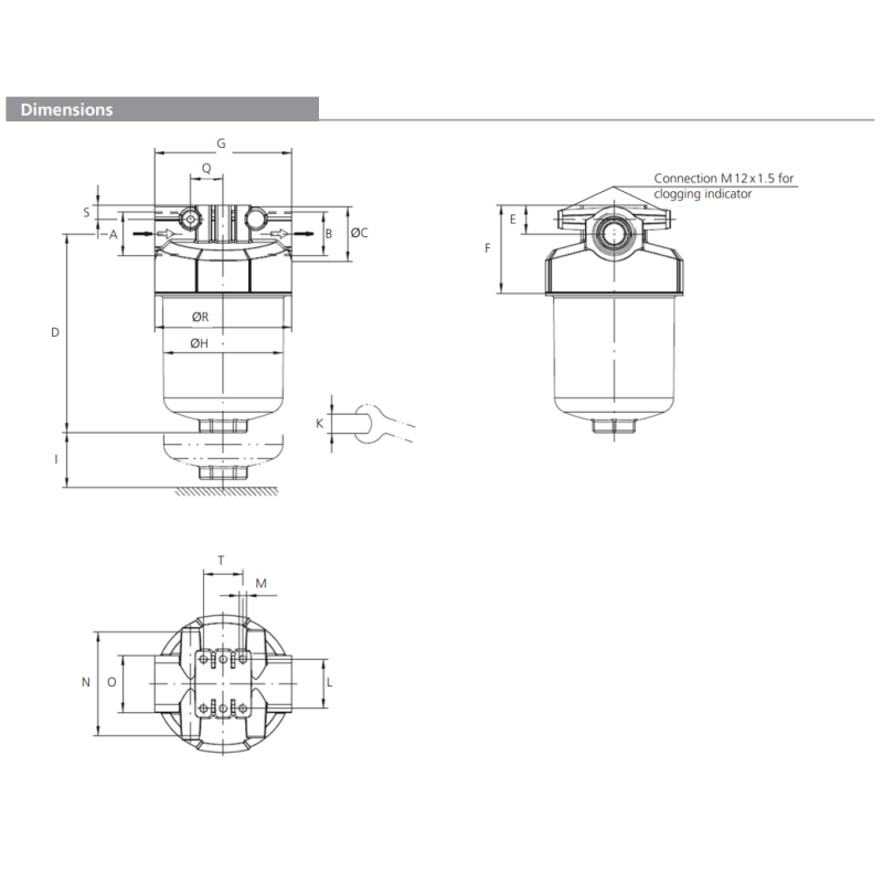 Filtr RFL 170 RFL 230