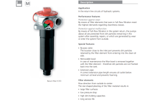 Filtr E043 E072, Rozmiar filtra: D2-G3/4"