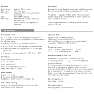 Filtr E043 E072, Rozmiar filtra: D2-G3/4"