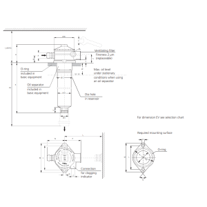Filtr FR 043 FR 072, Rozmiar filtra: D2- 20,5 mm