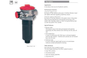 Filtr E094 E103 E143, Rozmiar filtra: D2-G3/4"