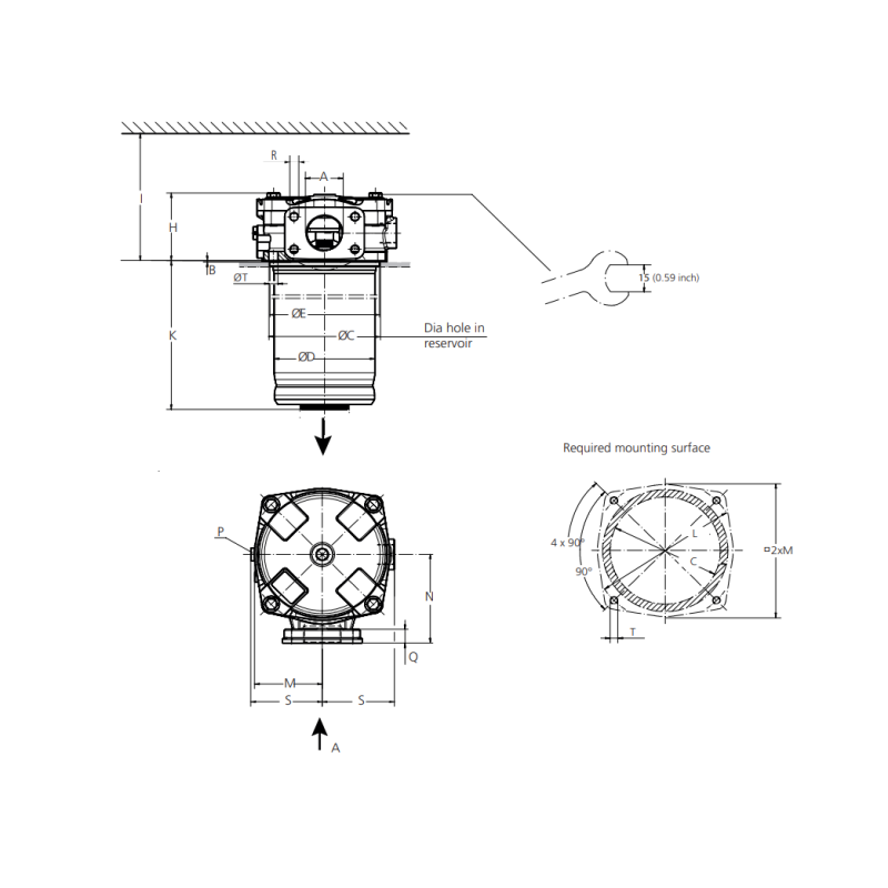 Filtr RFT 454 RFT 464