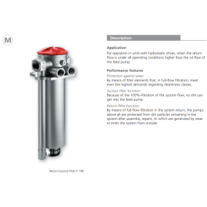Filtr E 158 E 198 E 248