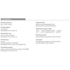 Filtr FNK 050 FNK 100