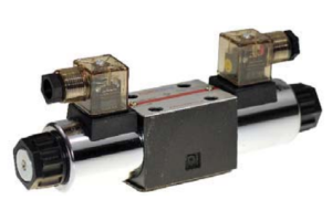 Rozdzielacz Płytowy sterowany elektrycznie NG06, NG10, Rozm