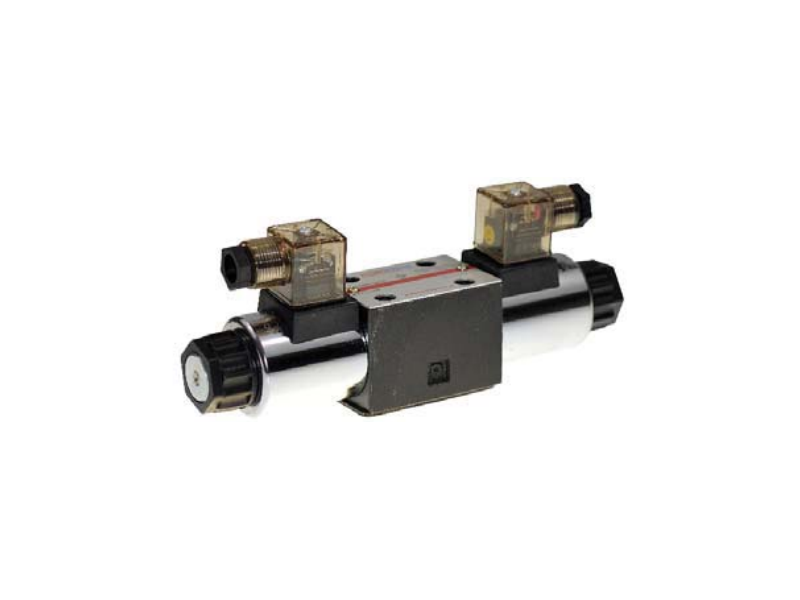 Rozdzielacz Płytowy sterowany elektrycznie NG06, NG10, Rozm