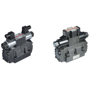 Rozdzielacze płytowe sterowane elektro-hydraulicznie NG10, 